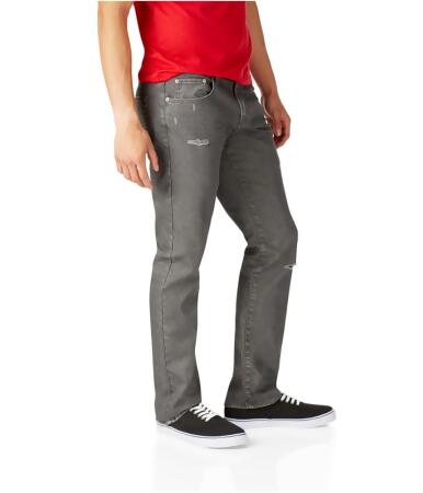 Aeropostale Mens Bowery Straight Slim Fit Jeans - 28