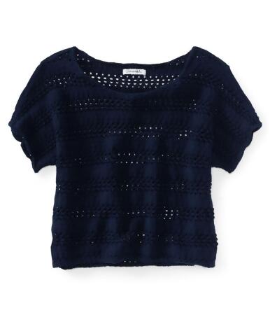 Aeropostale Womens Cropped Ted Knit Sweater - M