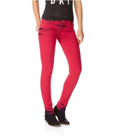 Aeropostale Womens Lola Overdyed Jegging Skinny Fit Jeans - 6