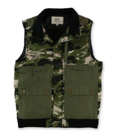 Ecko Unltd. Mens Triple Threat Military Vest - XS