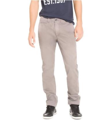 Aeropostale Mens Slim Straight Color Casual Chino Pants - 28