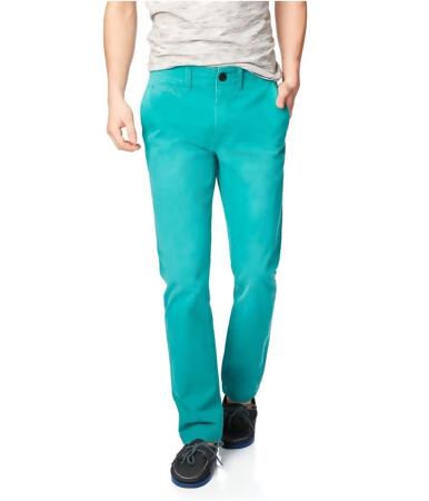 Aeropostale Mens Slim Straight Color Casual Chino Pants - 30