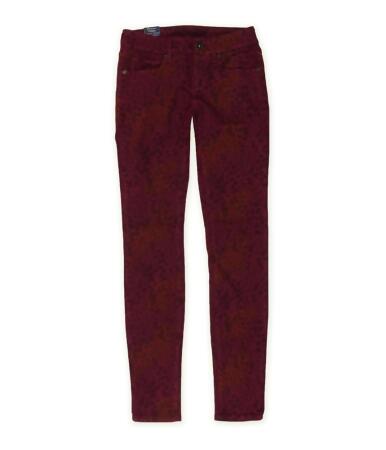 Bullhead Denim Co. Womens Leopard Print Skinny Fit Jeans - 7/8