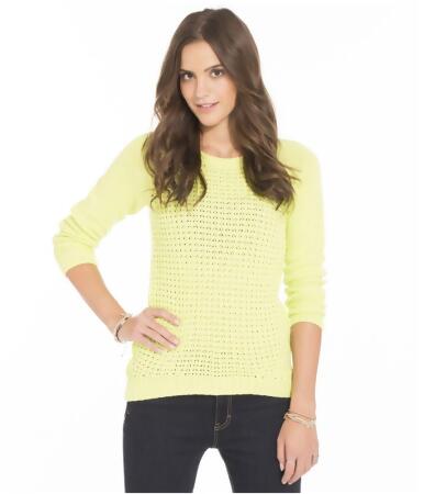 Aeropostale Womens Mulit Knit Sweater - L