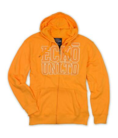 Ecko Unltd. Mens Branded Full Zip Hoodie Sweatshirt - S