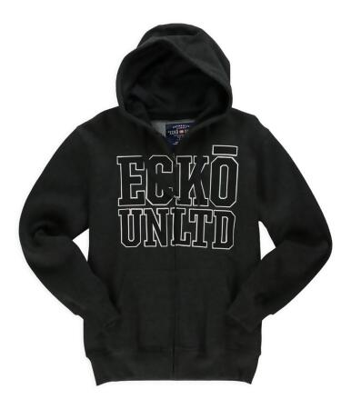 Ecko Unltd. Mens Branded Full Zip Hoodie Sweatshirt - XS