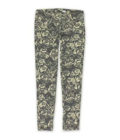 Dollhouse Womens Floral Pattern Skinny Fit Jeans - 9