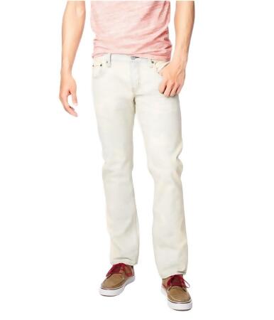 Aeropostale Mens Bowery Straight Slim Fit Jeans - 28