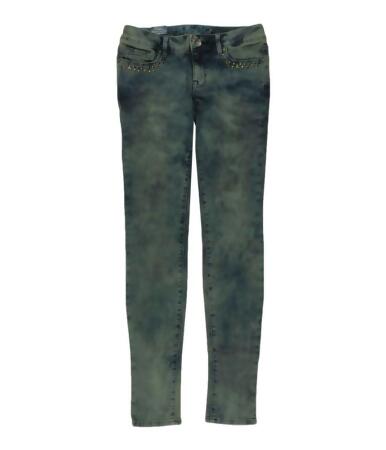 Bullhead Denim Co. Womens Premium Destroy Skinniest Skinny Fit Jeans - 3/4