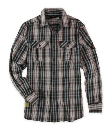 Rocawear Mens Flannel Button Up Shirt - S