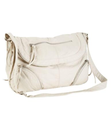 Aeropostale Womens Faux Leather Messenger Bag - Small (17 in. - 22 in.)