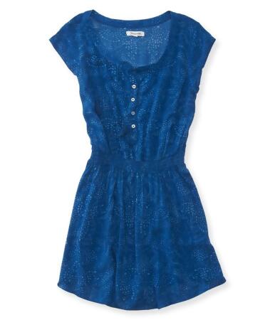 Aeropostale Womens Printed Shirt Dress - XL