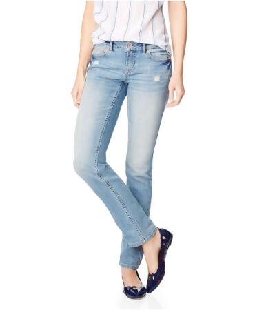 Aeropostale Womens Bayla Skinny Straight Leg Jeans - 0