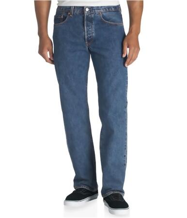 Levi's Mens Classic 501 Denim Straight Leg Jeans - 40