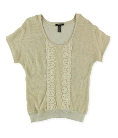 Style Co. Womens Lace Pullover Sweater - M