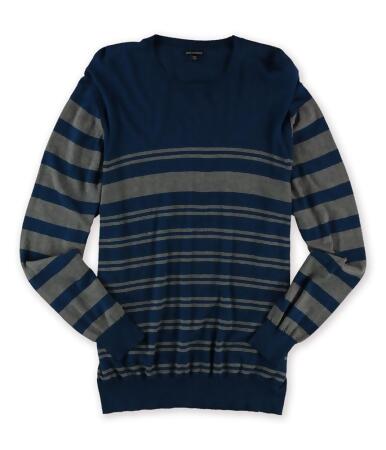 Sons Of Intrigue Mens Horizontal Stripe Pullover Sweater - 2XL