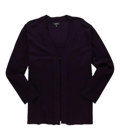Elementz Womens Knit 2 Fer Cardigan Sweater - XL