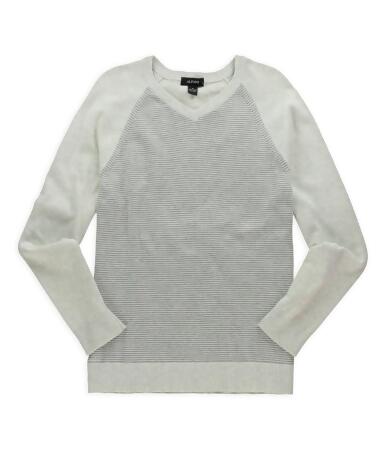 Alfani Mens Raglan Stripe Pullover Sweater - M