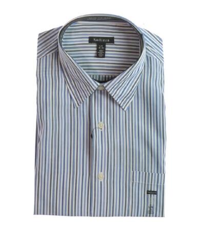 Van Heusen Mens Cvc Bc Fcy Button Up Shirt - S