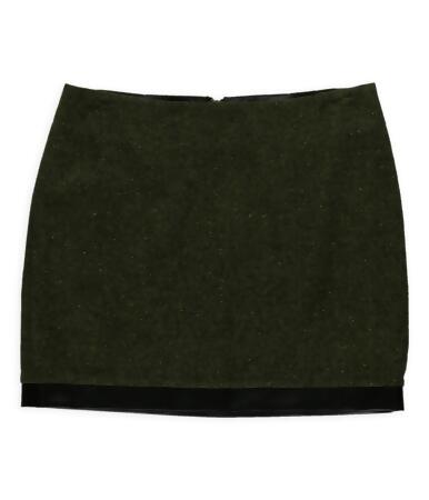 Kensie Womens Tweed Mini Skirt - 10