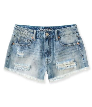 Aeropostale Womens High Rise Casual Denim Shorts - 00