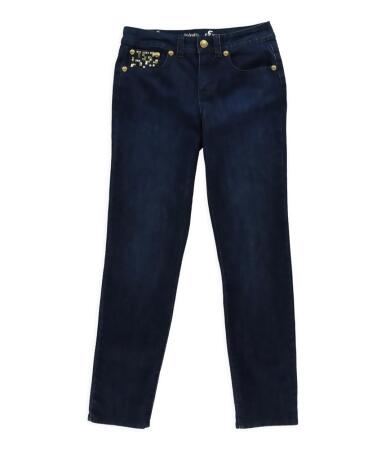 Style Co. Womens Embellished Slim Fit Jeans - 4