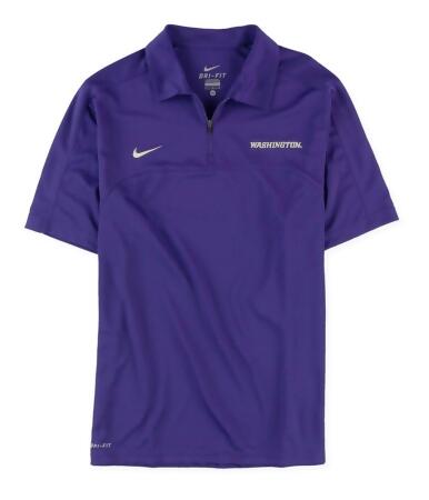 Nike Mens Uw 1/4 Zip Rugby Polo Shirt - M