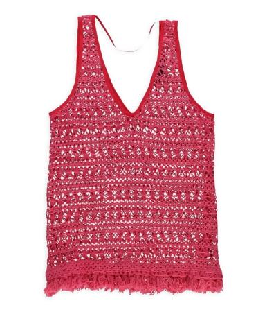 Sanctuary Clothing Womens Carnival Crochet Tank Top - L