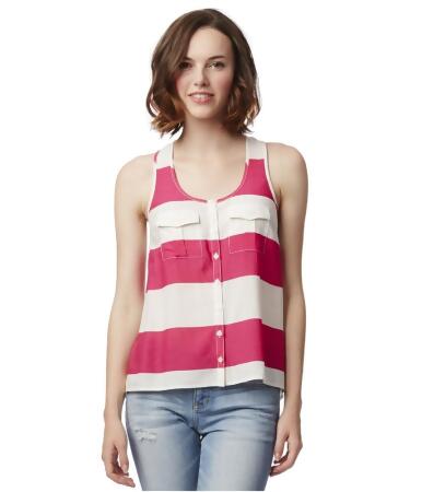 Aeropostale Womens Striped Tank Top - S