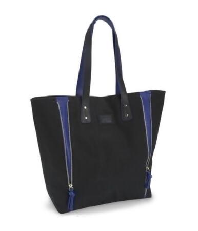 Aeropostale Womens Solid Zippered Tote Handbag Purse - Medium (23 in. - 25 in.)