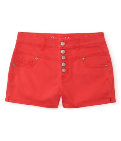 Aeropostale Womens High-Rise Shorty Casual Denim Shorts - 000