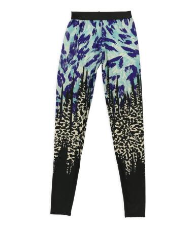 Petticoat Alley Womens Animal Printed Athletic Track Pants - XS