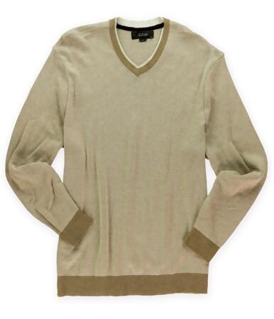 Tasso Elba Mens Knit V Neck Pullover Sweater - XL