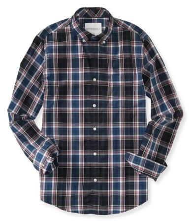 Aeropostale Mens Plaid Button Up Shirt - M