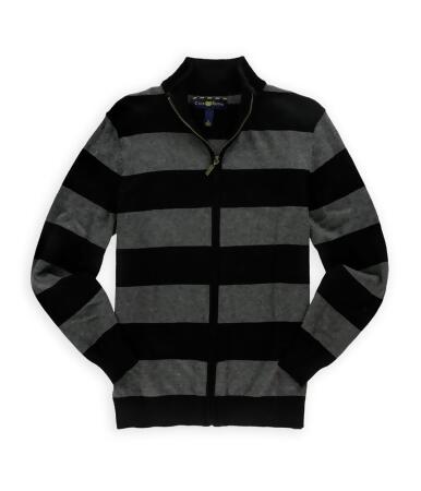 Club Room Mens Striped Knit Sweater - S