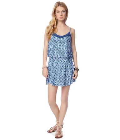 Aeropostale Womens Ruffle Bodice Sundress - L