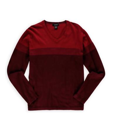 Alfani Mens Multi Stripe Colorblock Pullover Sweater - M