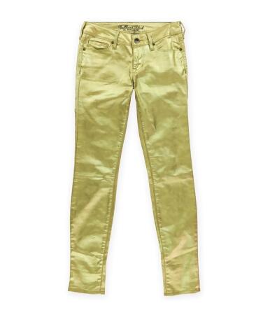 Bullhead Denim Co. Womens Sparkle Skinny Fit Jeans - 1