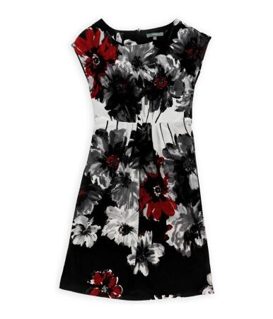 Ny Collection Womens Floral Sheath Dress - M