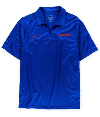Nike Mens Boise State Rugby Polo Shirt - M