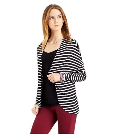 Aeropostale Womens Striped Jersey Shrug Sweater - XS