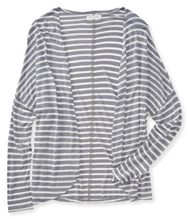 Aeropostale Womens Striped Jersey Shrug Sweater - XS