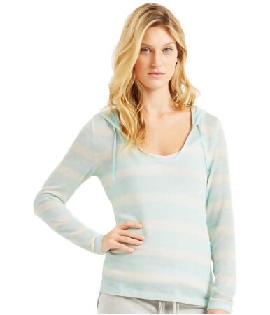 Aeropostale Womens Striped Hooded Sweater - XL