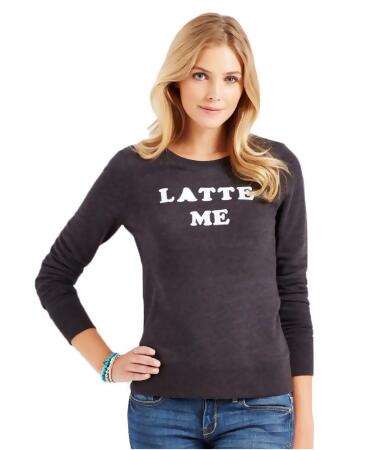 Aeropostale Womens Latte Me Sweatshirt - L