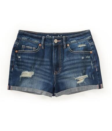 Aeropostale Womens High-Rise Shorty Casual Mini Shorts - 000