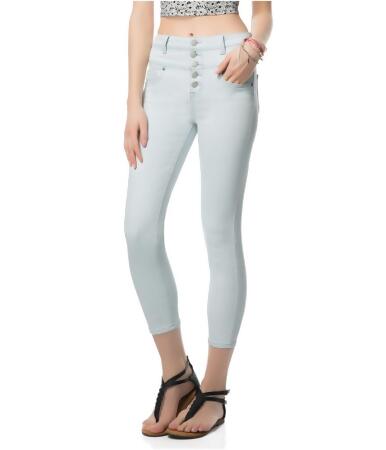 Aeropostale Womens Bree High-Rise Skinny Fit Jeans - 0