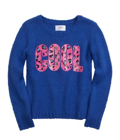Justice Girls Happy Knit Sweater - 6