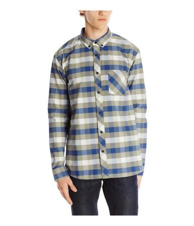 Quiksilver Mens Lotted Button Up Shirt - XL
