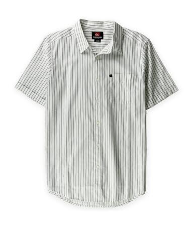 Quiksilver Mens Rail Bondo Button Up Shirt - S