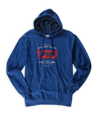 Levi's Mens Patent Logo Hoodie Sweatshirt - S